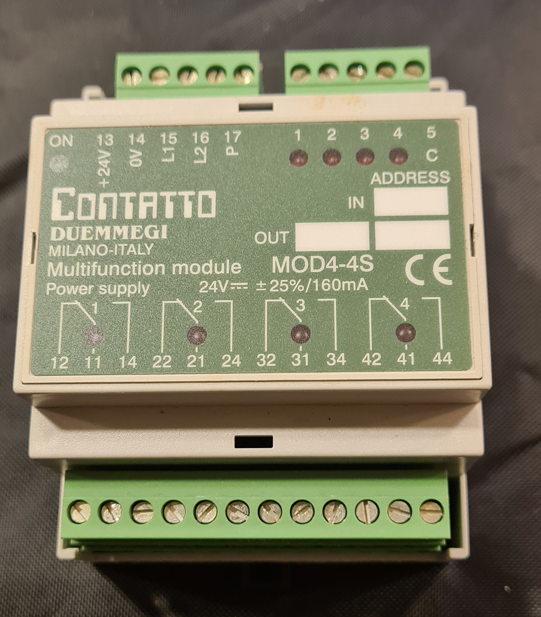 Centralina Contatto MOD4-4S Duemmegi