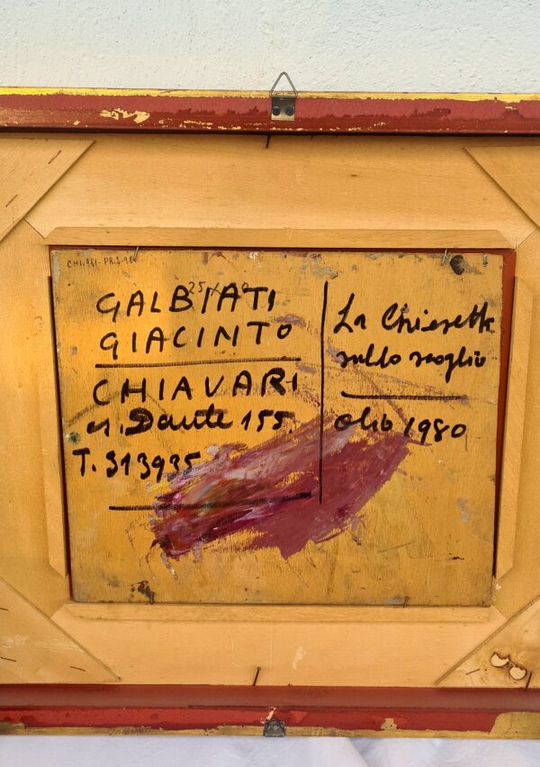 Giacinto Galbiati - La Chiesetta sullo Scoglio - immagine 6