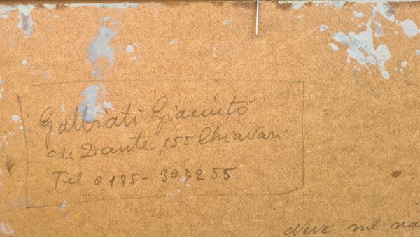 Giacinto Galbiati - Neve sul naviglio a Milano - immagine 7