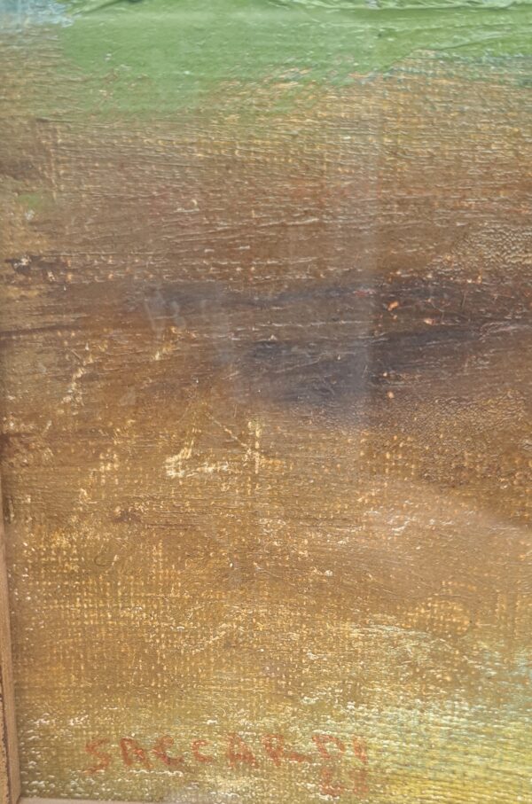 Carlo Saccardi - Scorcio di Paese - immagine 6