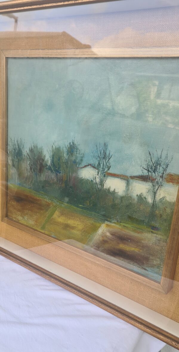 Carlo Saccardi - Scorcio di Paese - immagine 2