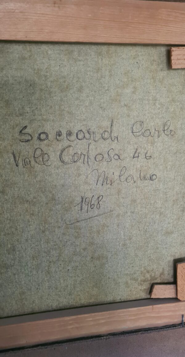 Carlo Saccardi - Scorcio di Paese - immagine 7