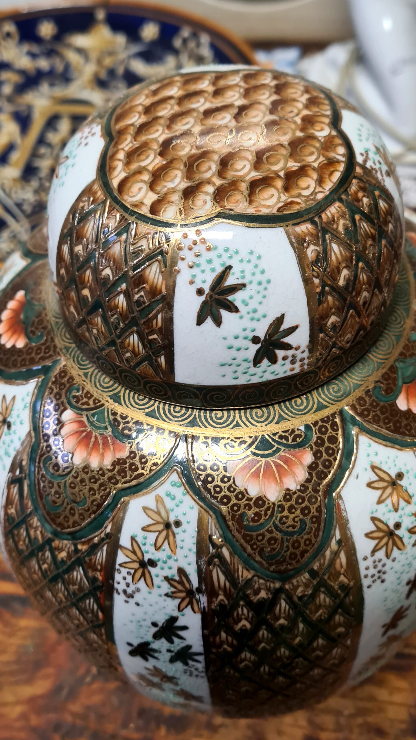 Urna Cinese Cloisonné - immagine 3