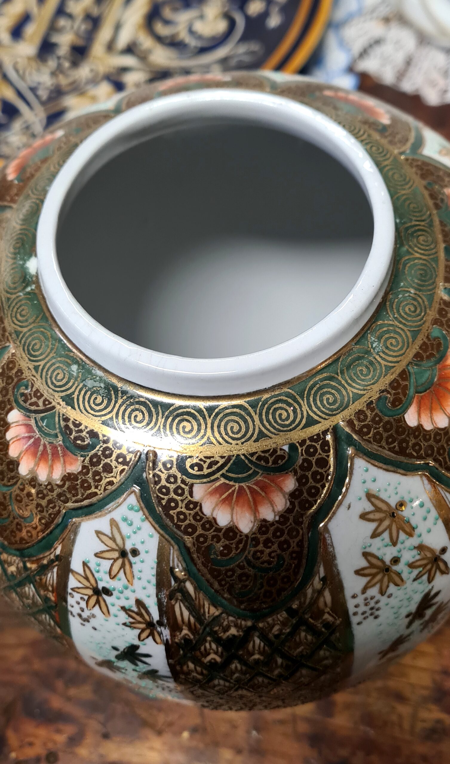 Urna Cinese Cloisonné - immagine 4