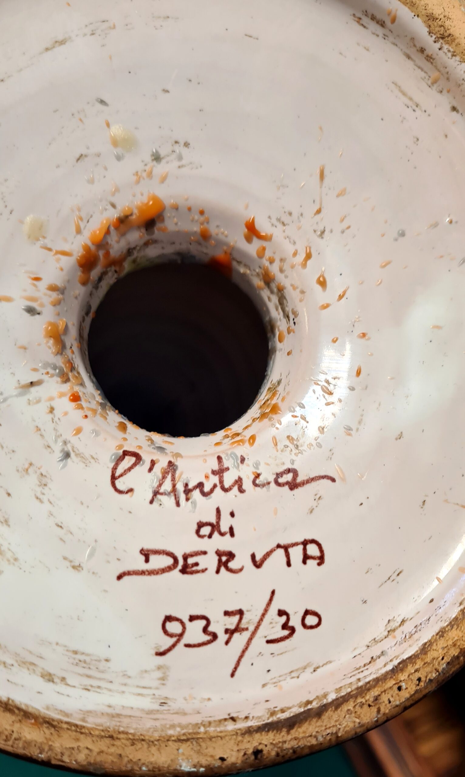 Coppia Candelieri Antica Deruta - immagine 4
