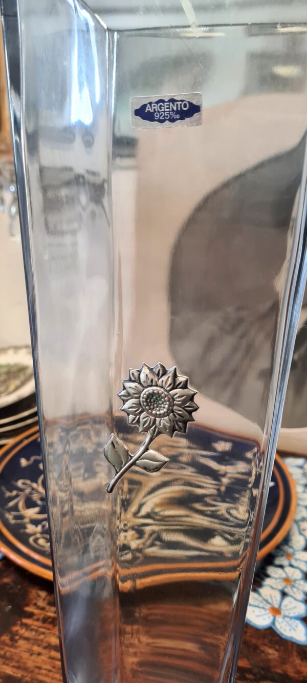Vaso Cristallo e Argento - immagine 3